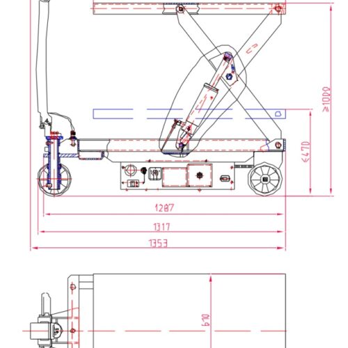 Powered Lift Table - SJZ series