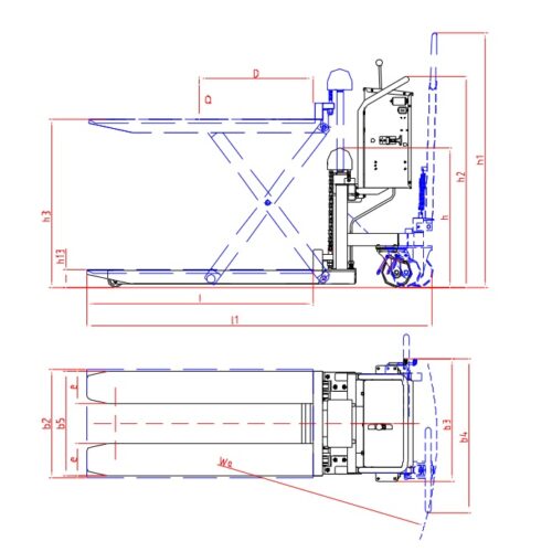Electric Skid Lift Pallet Truck - DGB1S
