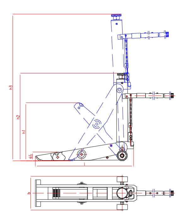 Forklift Jack - FJ4M