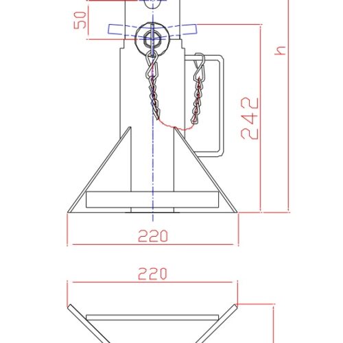 Forklift Jack Stand - HT series