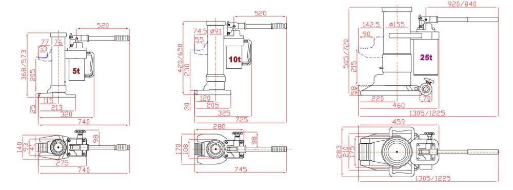 Hydraulic Jack - LJ series
