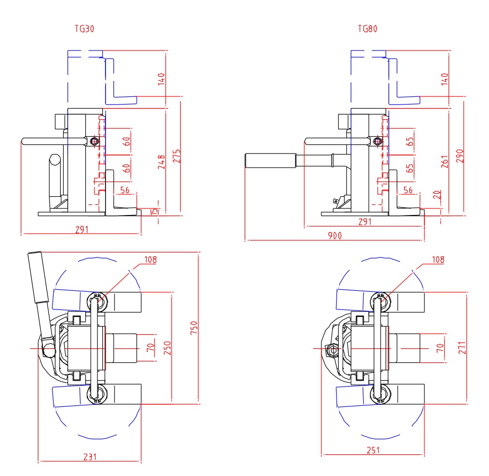 Toe Jack - TG series